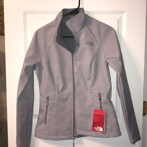 Heather Grey North Face jacket